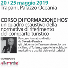 Corso formazione HOST turismo a Trapani