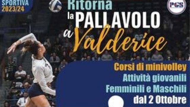 Ritorna la pallavolo a Valderice